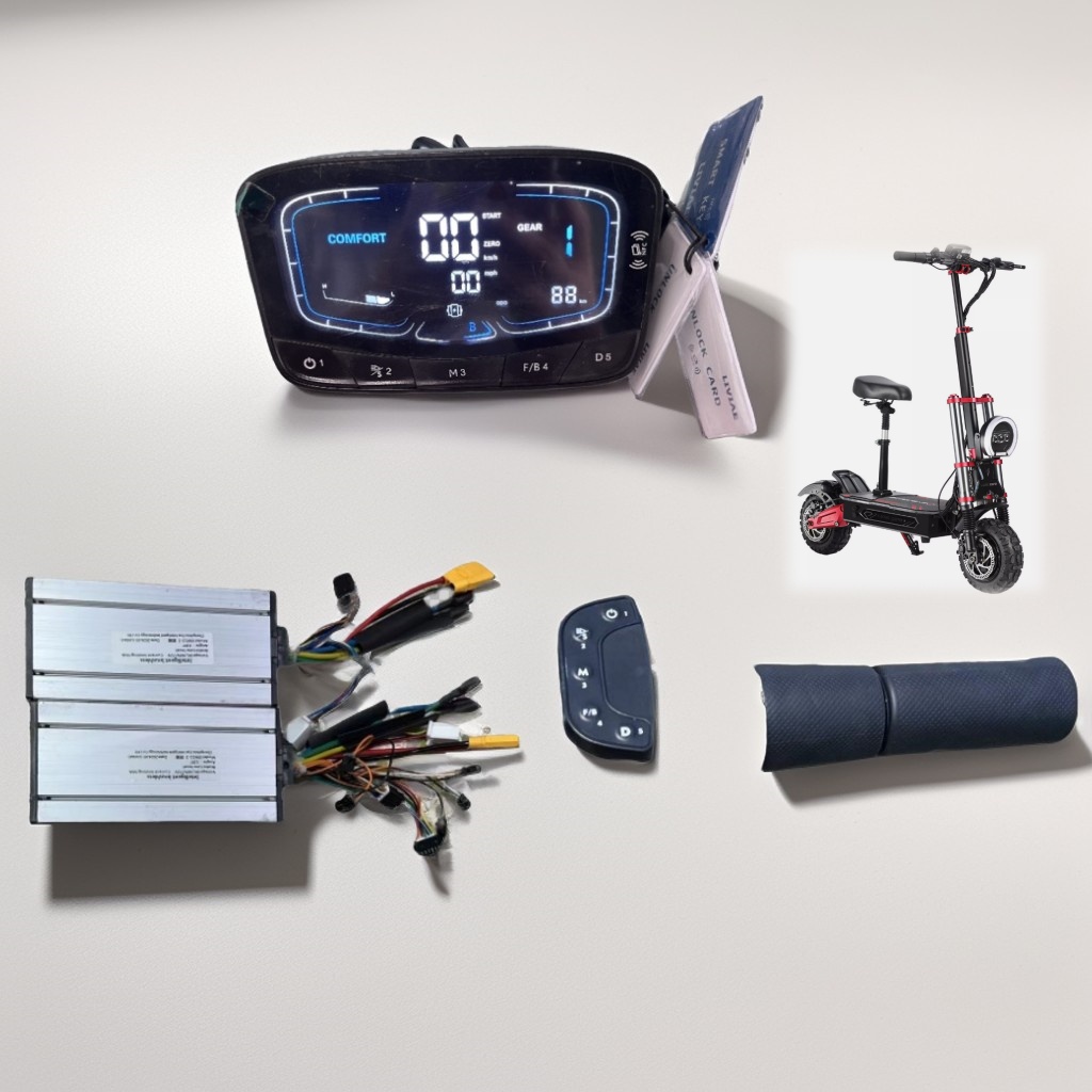 72V 45A Dual Controller - Boyueda S5 60V 45A Scooter Elétrico