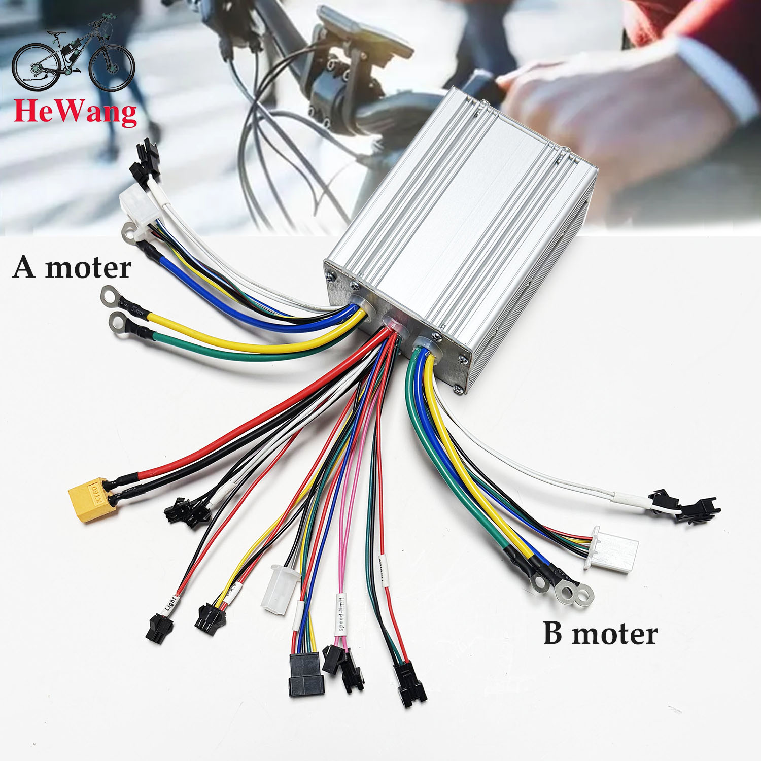 72V 45A Dual Controller - Controlador BLDC 36V 48V 52V 60V