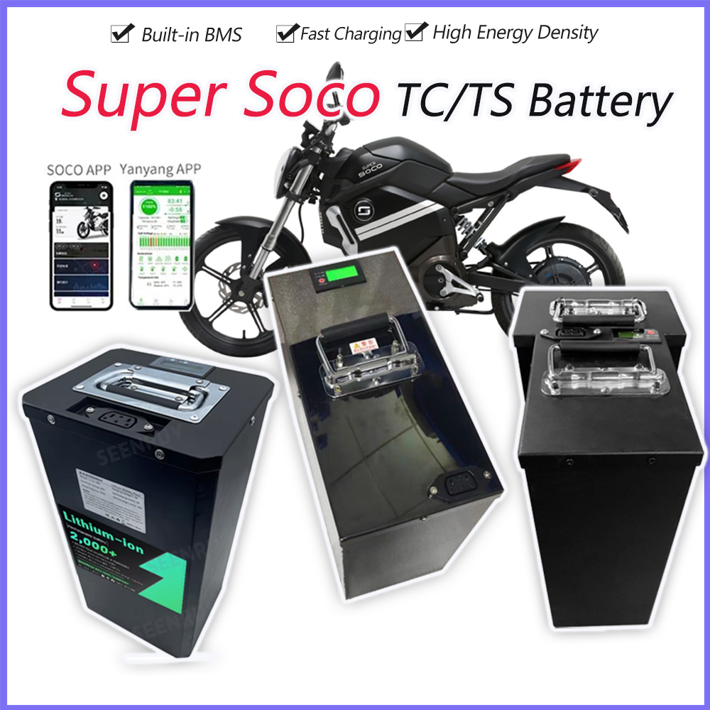 Super Soco TC TS Bateria Grand - 72V 30Ah Lifepo4 Battery Pack avaliação e preço