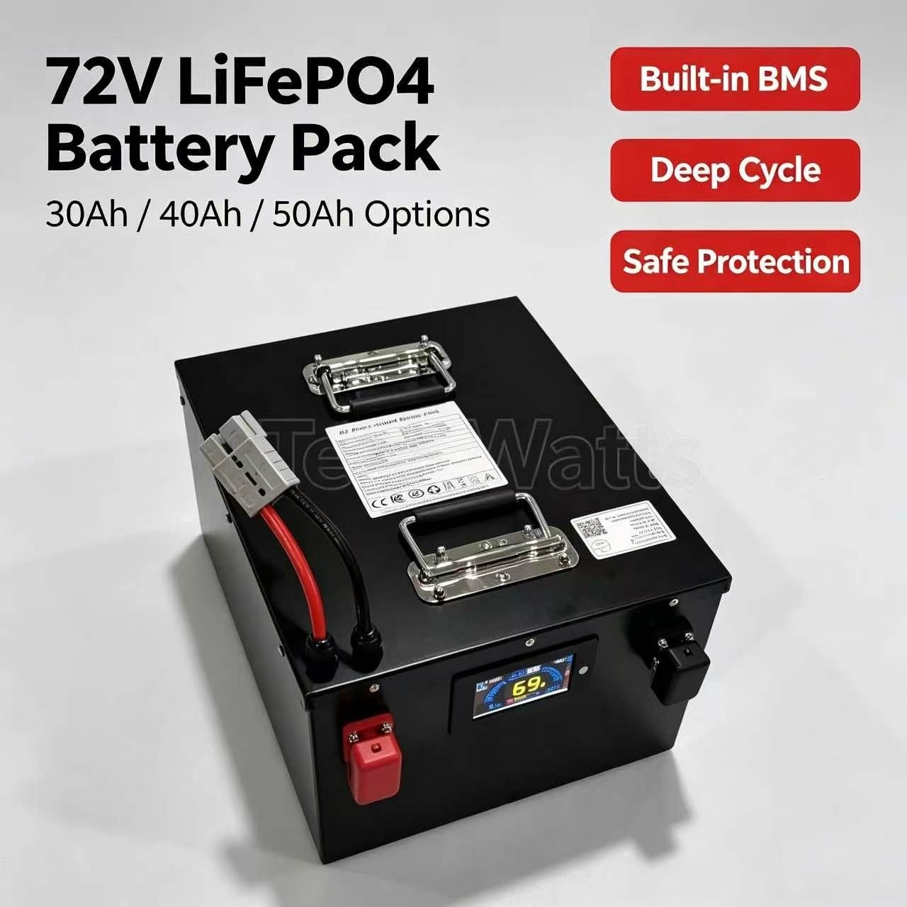 Bateria de lítio lifepo4 de ci - 72V 30Ah Lifepo4 Battery Pack avaliação e preço