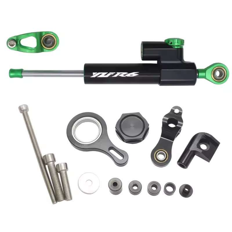 Para YAMAHA YZF R1 2002-2017 R - Steering Damper Stabilizer Kit Cnc avaliação e preço