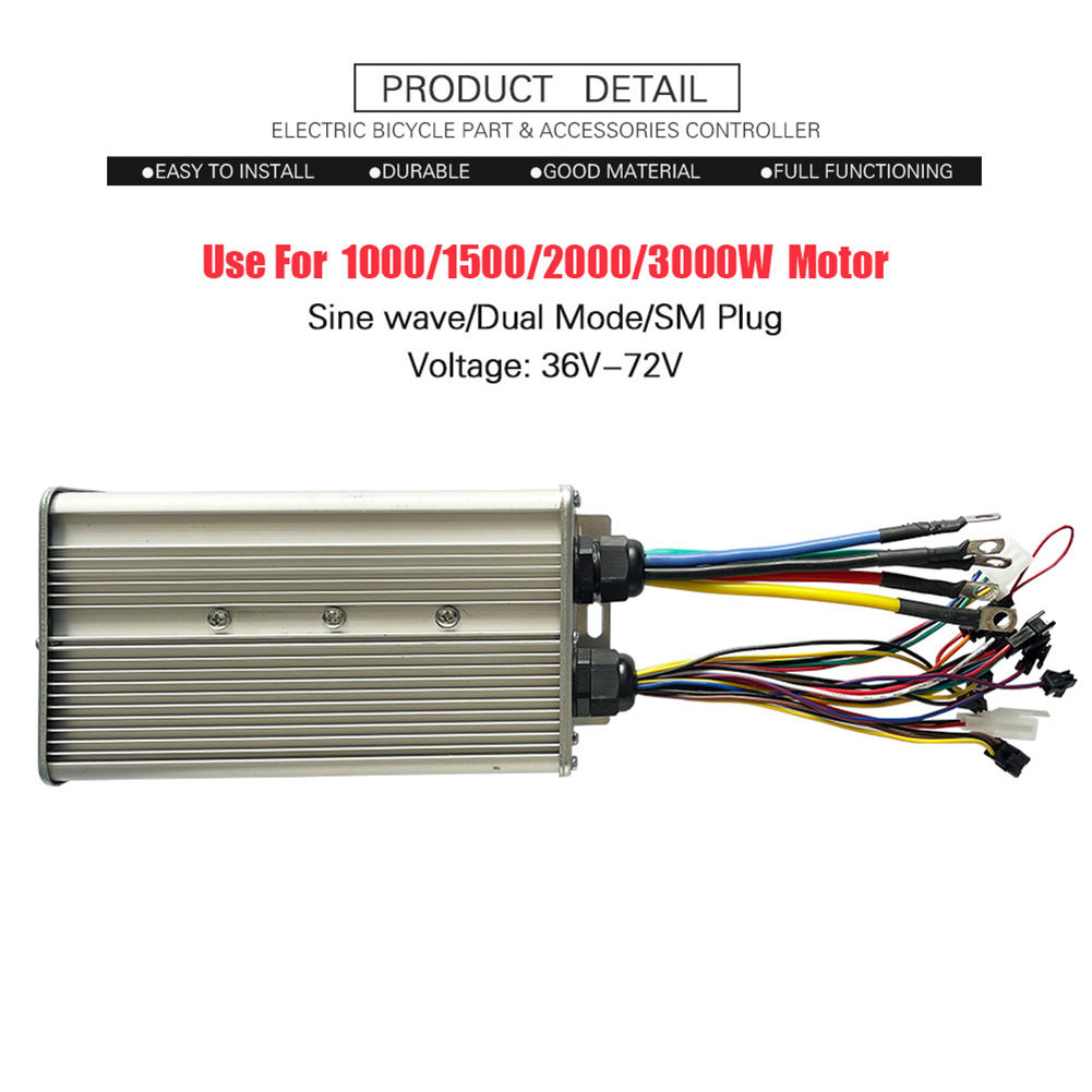 Controlador de Motor Duplo JN- - 72V 45A Dual Controller avaliação e preço